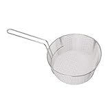 Zerodis Neta de Fritura Reutilizable Práctica para Nuggets de Pollo de Pescado Diseño de Largo para Uso Seguro (#2)