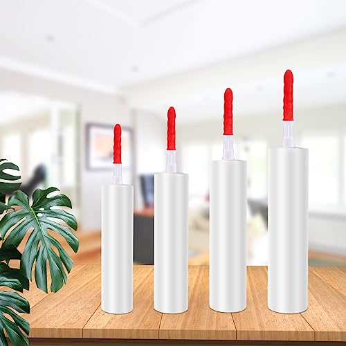 Image of 20pcs Caulk Cap, Caulking Cap Covers Caulk Saver Caps for Sealing Caulk Pipes with 2 Reusable Piercing Needles Caulk Tube Sealer Caps Caulking Tube Kit for Sealing and Preserving Caulk Tube