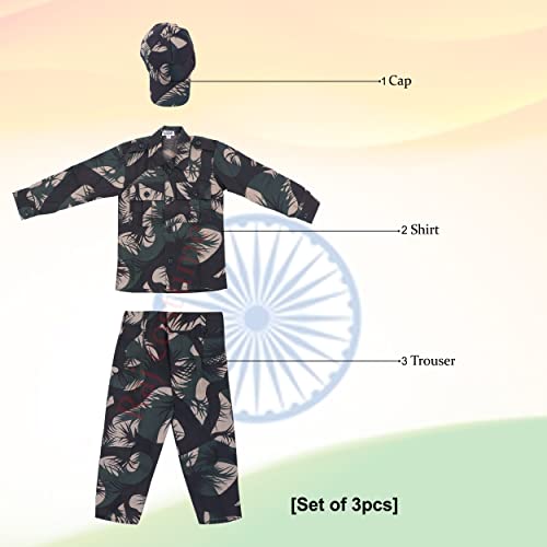 Image of Raj Costume Boys Superhero Costume Set with Mask | Blue Red Full Sleeve T-Shirt & Track Pants | Kids Fancy Dress for Birthday Party, School Function | Stretchable Comfortable | 6-7 Years