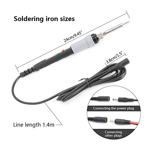Fer à souder 18-72W à chaleur interne avec écran LCD de précision