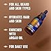 King C. Gillette Beard Oil for Men - Argan, Jojoba, Avocado, Macadamia Seed and Almond Oils - Moisturize and Soften Beard