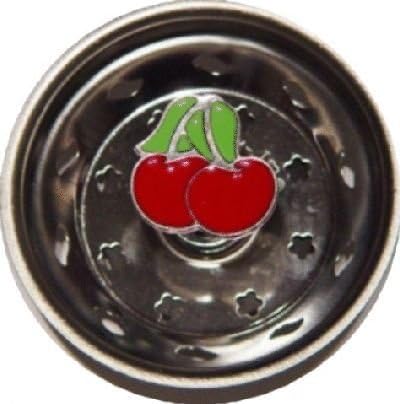 Billy Joe Homewares Cherry Cherries Kitchen Decor Sink Strainer Drain Plug