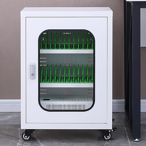 CHBMZ Phone Lock Box, Smartphone Charging Cabinet, USB Charging Station, Portable Cellphone Cabinet for Students, Employees, Tourists(46x27x61cm/18x11x24in)