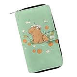 Personalisiertes Design: Exquisites langes Brieftaschen-Design, bietet Freizeit, schöne und interessante Stile, eine große Anzahl exquisiter Muster zur Auswahl. Diese Geldbörse für Frauen hat ein Gefühl von Design und Mode, die die Sicherheit Ihres Bargelds und Ihrer Karten gewährleisten kann. Die faltbare Geldbörse ist mit einem sicheren Reißverschluss ausgestattet, der verhindert, dass Sie Ihr Handy oder anderes Zubehör verlieren.