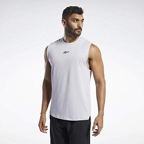 Reebok TS AC Cotton Débardeur Homme pour le sport au quotidien