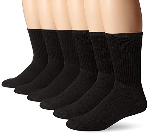 Dickies Men's Cushion Crew Socks 6 pack