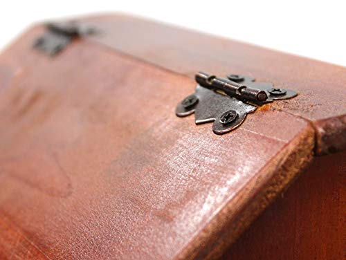 Vintiquewise(TM) Old Style Wooden Podium Recipe Box - Thumbnail 3