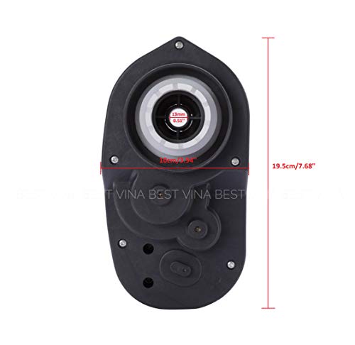 NSD 24V 18000RPM Gearbox for Power Wheels Small Axle Hole, RS550 24 Volt Electric Motor for Children Ride On Car Replacement Parts