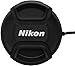 2 X Nikon LC-52 Snap on Front Lens Cap