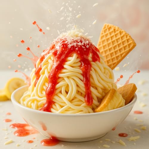 Aroma concentrado helado espagueti Sasami vegano de 100ml para repostería casera 3