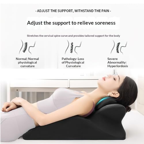 Myyixilau Ergonomic Memory Foam Wedge Pillow with 27° Tilt Support by Myyixilau - Used condition - Image 4