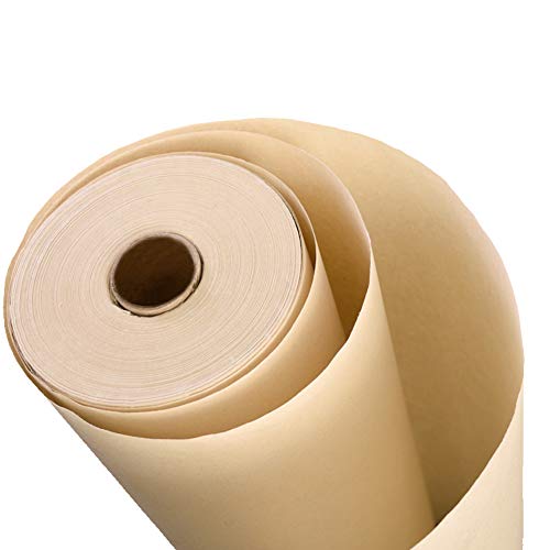 Papel Xuan para caligrafía china LSHY rollo de 100m semimaduro