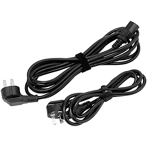 Image of 100Pk Reusable Cable Ties Cable Straps, Trilancer 6''x0.47'' Thin Wire Cord Organization Ties with Hook and Loop for Home, Office and Data Centers(Black)