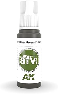 AK Acrylics 3Gen AFV AK11367 Base Green (Protective) (17ml)