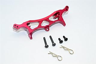 GPM For HPI Crawler King Upgrade Parts Aluminum Front/Rear Shock Tower - 1Pc Set Red