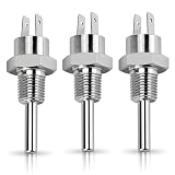 Romalon 42001-0053S Heater Thermistor Stainless Steel Replacement Fit for Pentair Sta-Rite MasterTemp Max-E-Therm Pool and Spa Heater Electrical System 3 Pack