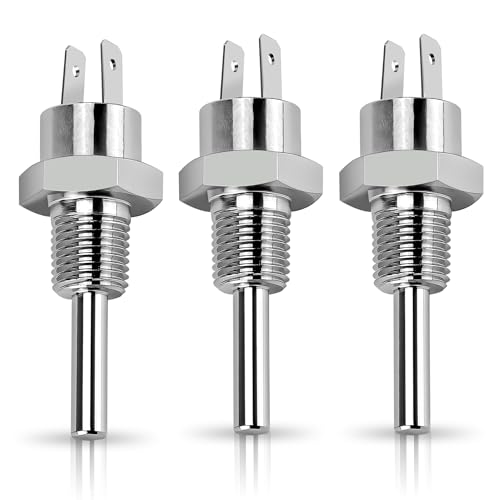 Romalon 42001-0053S Heater Thermistor Stainless Steel Replacement Fit for Pentair Sta-Rite MasterTemp Max-E-Therm Pool and Spa Heater Electrical System 3 Pack