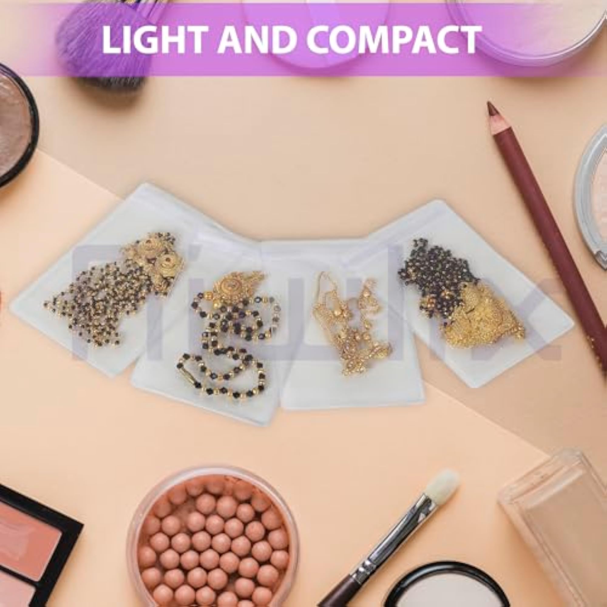 20 Pcs Jewellery Organiser Storage Pouches