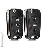 Compatibilidad: FCC ID: CWTWB1U751, 1788D-WB1U751, TWB1U751. Para Hyundai i20 i30 i35 iX20 iX35, Kia K2 K5 Sorento Sportage Elantra Avante. (Comprueba que tu llave tenga el mismo aspecto que la de nuestra imagen del producto antes de comprar).