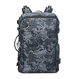 Pacsafe Vibe 40 Anti-Theft 40L Weekender Backpack, Grey Camo