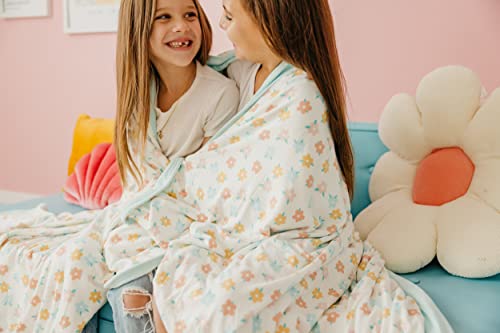 Image of Copper Pearl Jumbo 3-Layer Baby Blanket: Soft Baby Quilts for Boys and Girls | Breathable, Cozy, Toddler Blanket | Baby Quilt for Newborns | 60x72 Premium Material | Daisy
