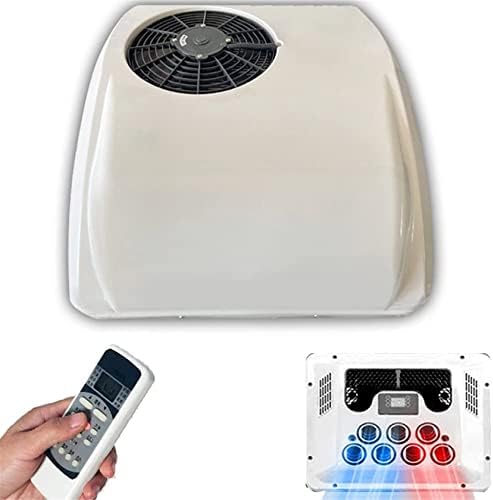 Rv Rooftop Dc Unit Motorhome Roof Air Conditioner - 12/24V Dc Cooling and Heating Solution for Vehicles - Efficient Roof-Mounted Electric Ac for Comfortable Travel,A-24V