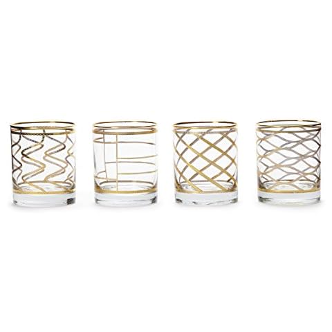 Vietri Elegante Assorted Double Old Fashioned Cover