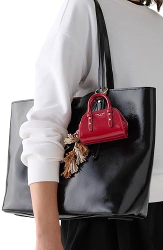 kate spade new york Saddle Up Mixed Material Horse Bag Charm