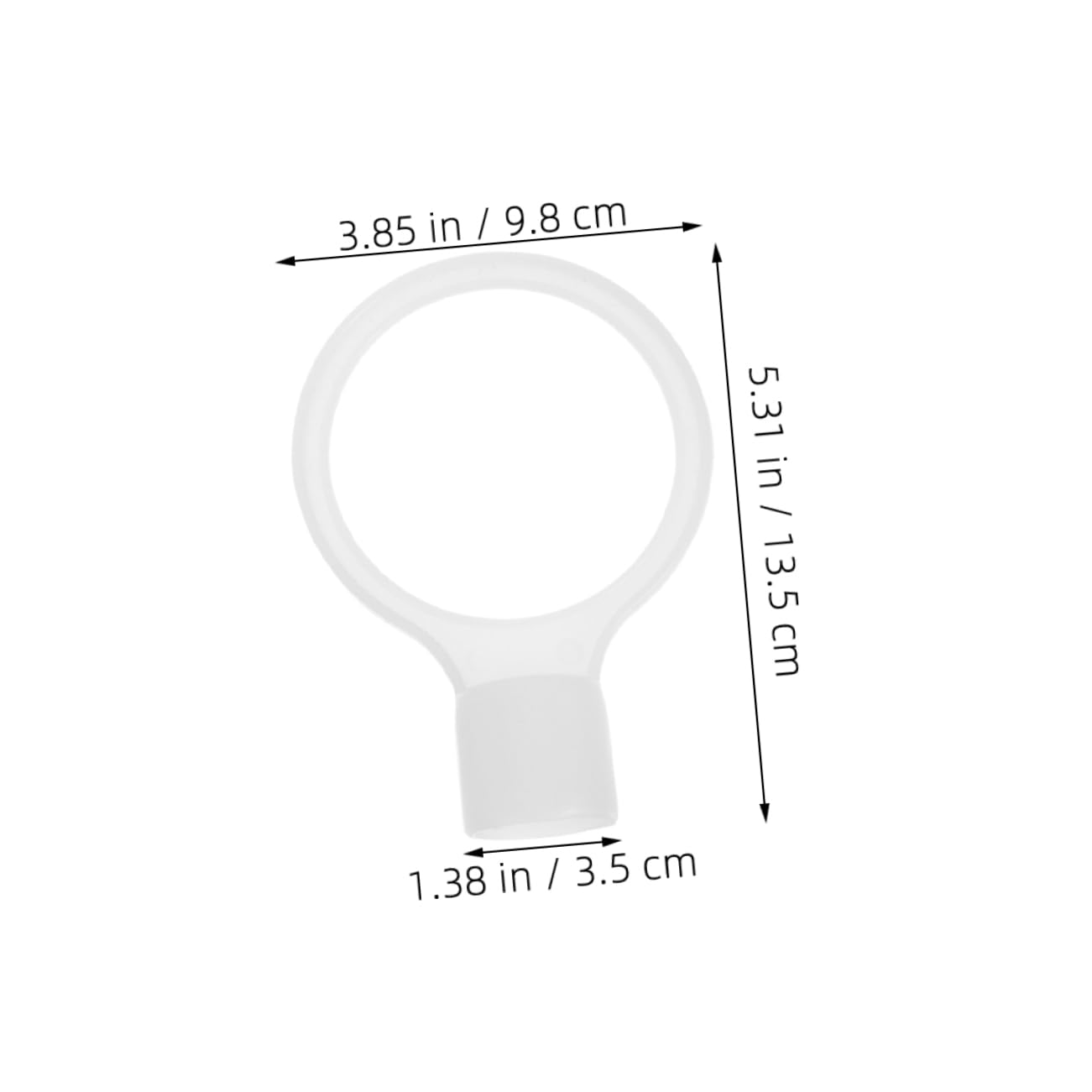 KICHOUSE 12pcs Orange Traffic Cones Connectors for Sports Parking Barriers Construction Safety