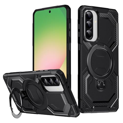 Coque Samsung A26 support vidéo pour visionnage mains libres en noir