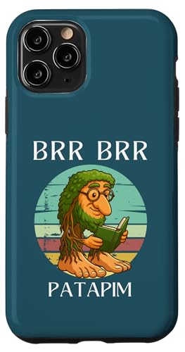 Brr Brr Patapim 読書本 面白い イタリアン ブレイン ミーム 子供 スマホケース iPhone 11 Pro 用