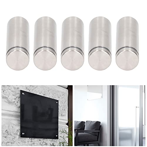 Glass fitting, weight resistant advertising screw set, easy to install, anti-rust and anti-corrosion 12 sets for restaurants 19x60mm - Image 2