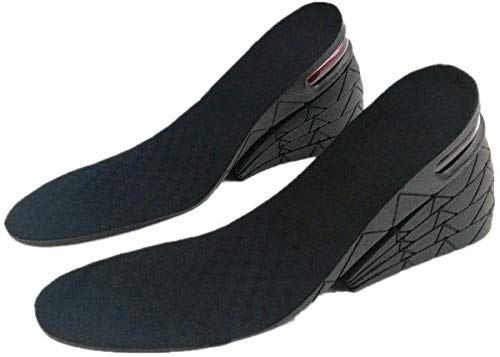 CURAFOOT Premium Quality Material Made Height Increasing Padded Insole 9.5 Inch Long 2.5 Inch Wide Fit to Shoe as per size Increase Height Up to 9 CM (4-Layer Insole). Designed Perfect Insole for Men and Women, Enhanced Foot Support Comfortably for Long Hours.