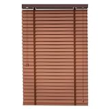 JMDNTQ Plissee aus Holz als Sichtschutz Rollo mit Verdunkelung und Hitzeschutz, Lichtdurchlässig...