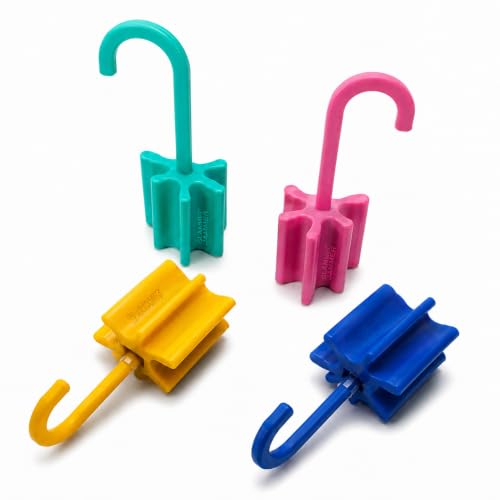 Slammer Jammer Gummy - Ammortizzatore Per Porte e Finestre, Evita La Chiusura Accidentale Causata Dalle Correnti d'aria. Colori Assortiti. 4 Pezzi