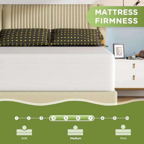 Image of PayLessHere | 14 Inch Full Mattress | Medium Firm Base Foam Mattress