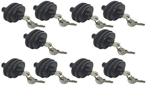 Set of 10 Keyed Alike Trigger Gun Locks Safety Universal Firearms Pistol Shotgun