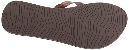 Reef Women's Sandals, Cushion Scallop, Rust, 8 #TOP3