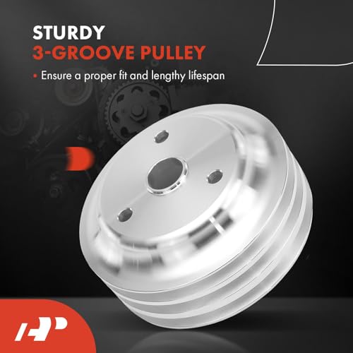 Polea del cigüeñal de aluminio para concentraciones de coches clásicos Chevrolet Small Block V8 7