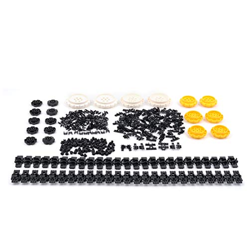 HZYM Technik Ersatzteile Set, Technik Teile LKW Crawler Technik Steine Technik Klemmbausteine Technik Verbinder… – Bild 3