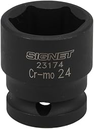 SIGNET(シグネット) 1/2ドライブ 24MM インパクト ソケット 23174