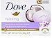 Dove, Beauty Bar Soap Variety Pack of 14, Go Fresh, Shea Butter, Coconut Milk, White, Pampering, Restoring, Exfoliating - 90g (7 Scents, 2 of Each)