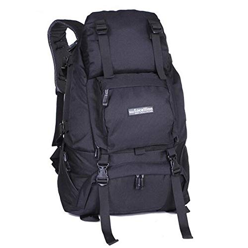 HXZB Deportes Mochila Exterior Multifunción Bolsa De Equipaje Camping Alpinismo Bolsa,Black