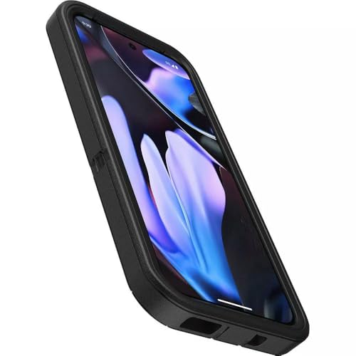 OtterBox Google Pixel 9 Pro XL (Only) - Defender Series Case - Black - Rugged & Durable - with Port Protection - Includes Holster Clip Kickstand - Microbial Defense Protection - Non-Retail Packaging - image 4