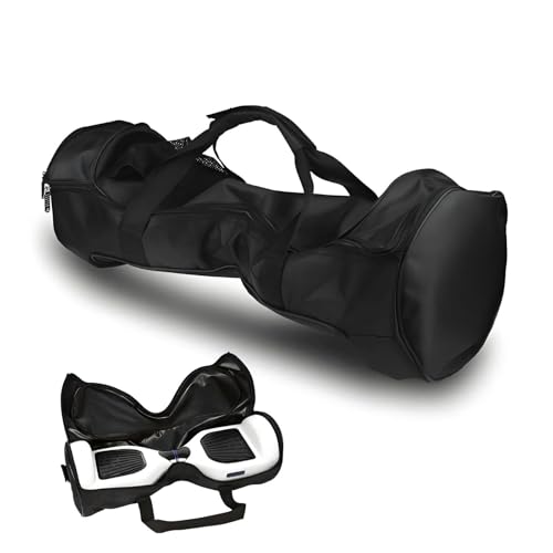 Opaeroo wasserdichte Tragetasche für Hoverboard 6.5/8/10 Zoll, Rucksack für selbstbalancierende Boards Black S