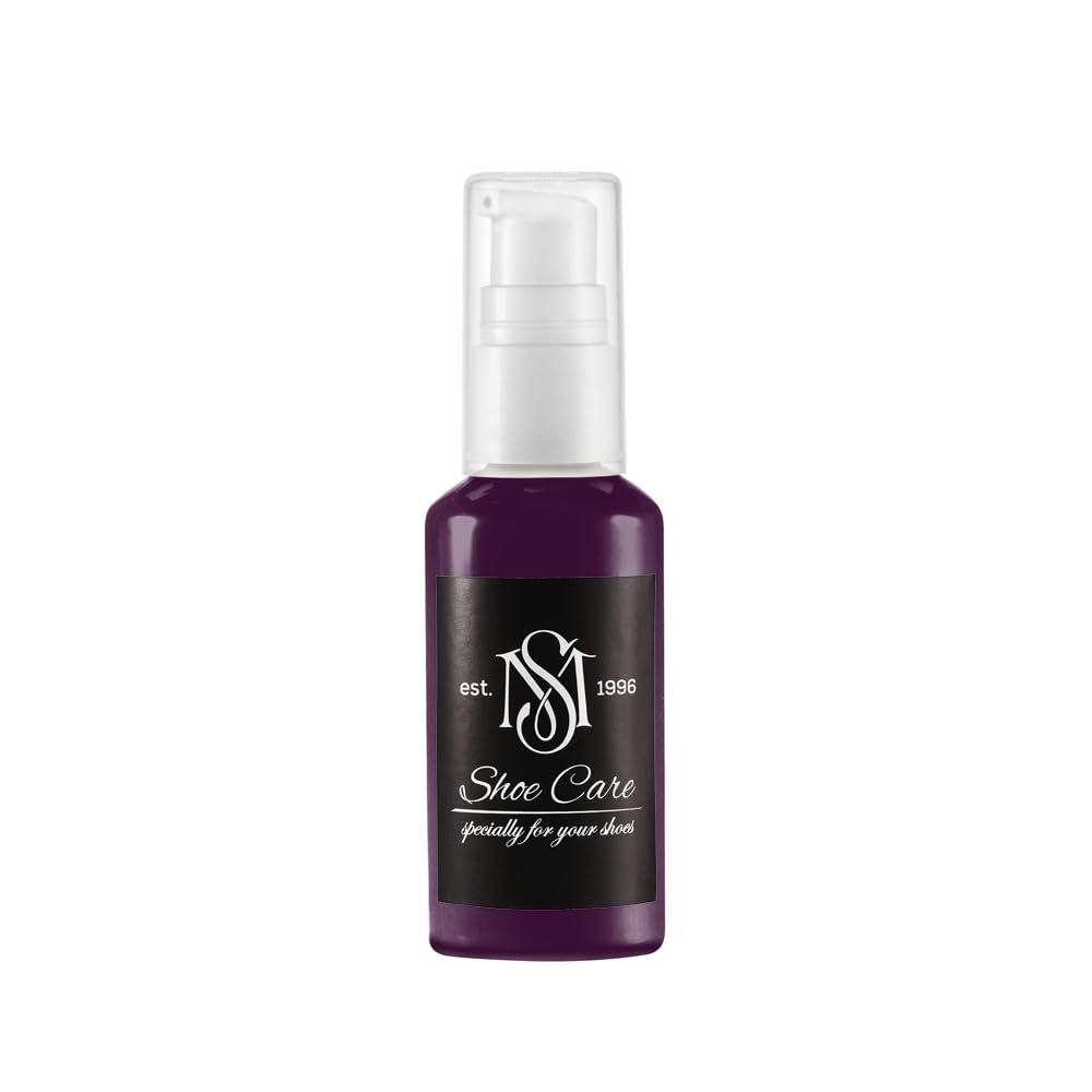 Baume pour cuir chaussure maroquinerie pourpre noirci 50ml