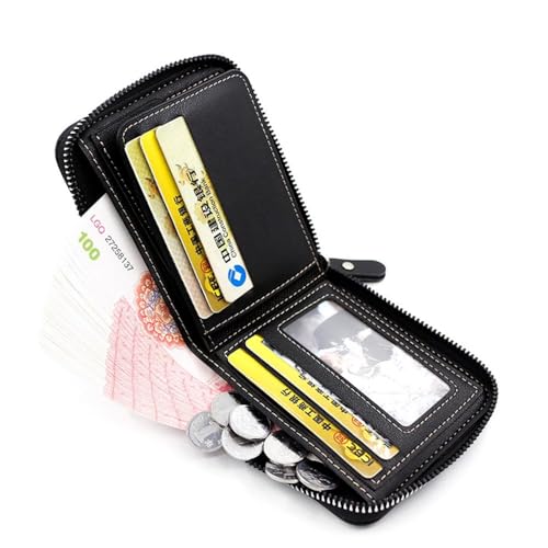 Portable Wallets PU Leather Men Short Wallet Multifunctional Money Coin Purses L3