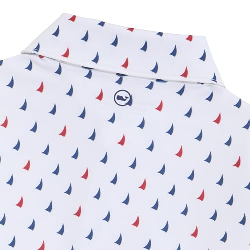Image of Vineyard Vines Kids Printed Sankaty Polo (Toddler /Little Kids /Big Kids)