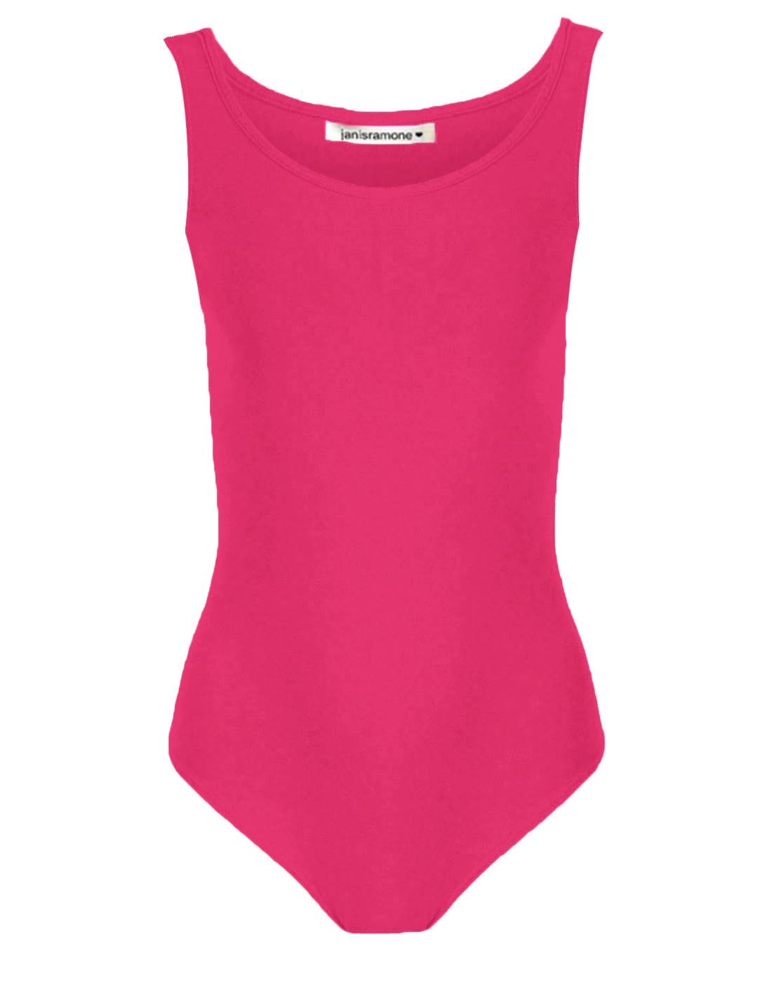 Justaucorps extensible sans manches uni pour jeune danseuse - 8