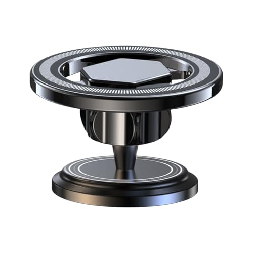 Soporte magnético para teléfono para teléfono durante el entrenamiento deportivo | Accesorios para smartphone giratorios, fijación en metal para transmisión en vivo, película, Vlog y